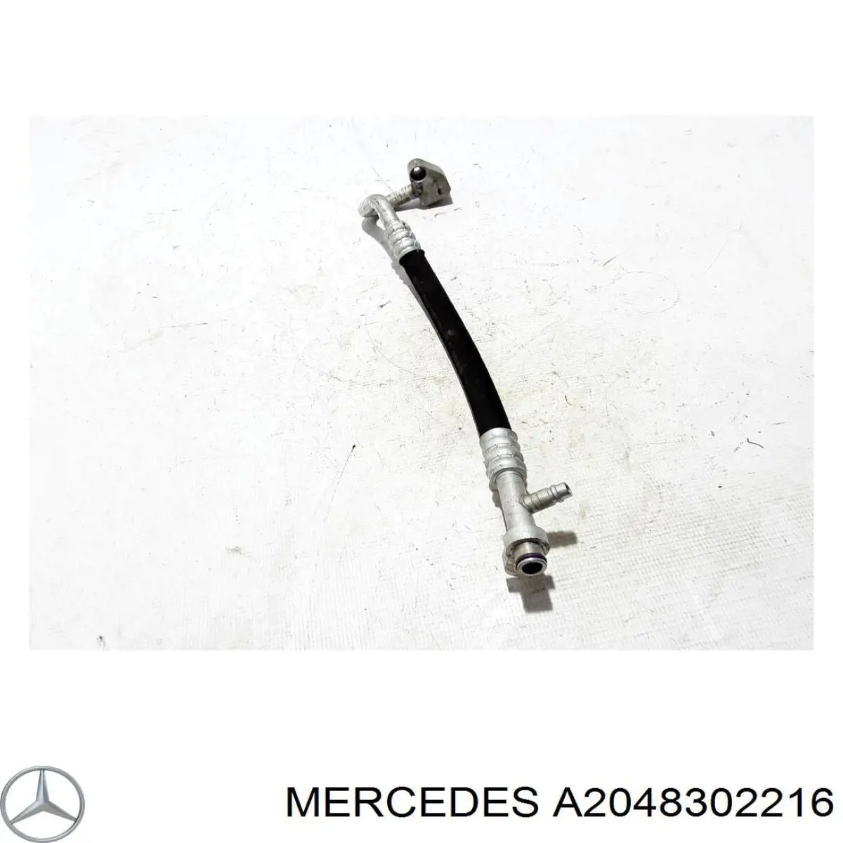 Шланг кондиционера, от испарителя к компрессору 2048302216 Mercedes