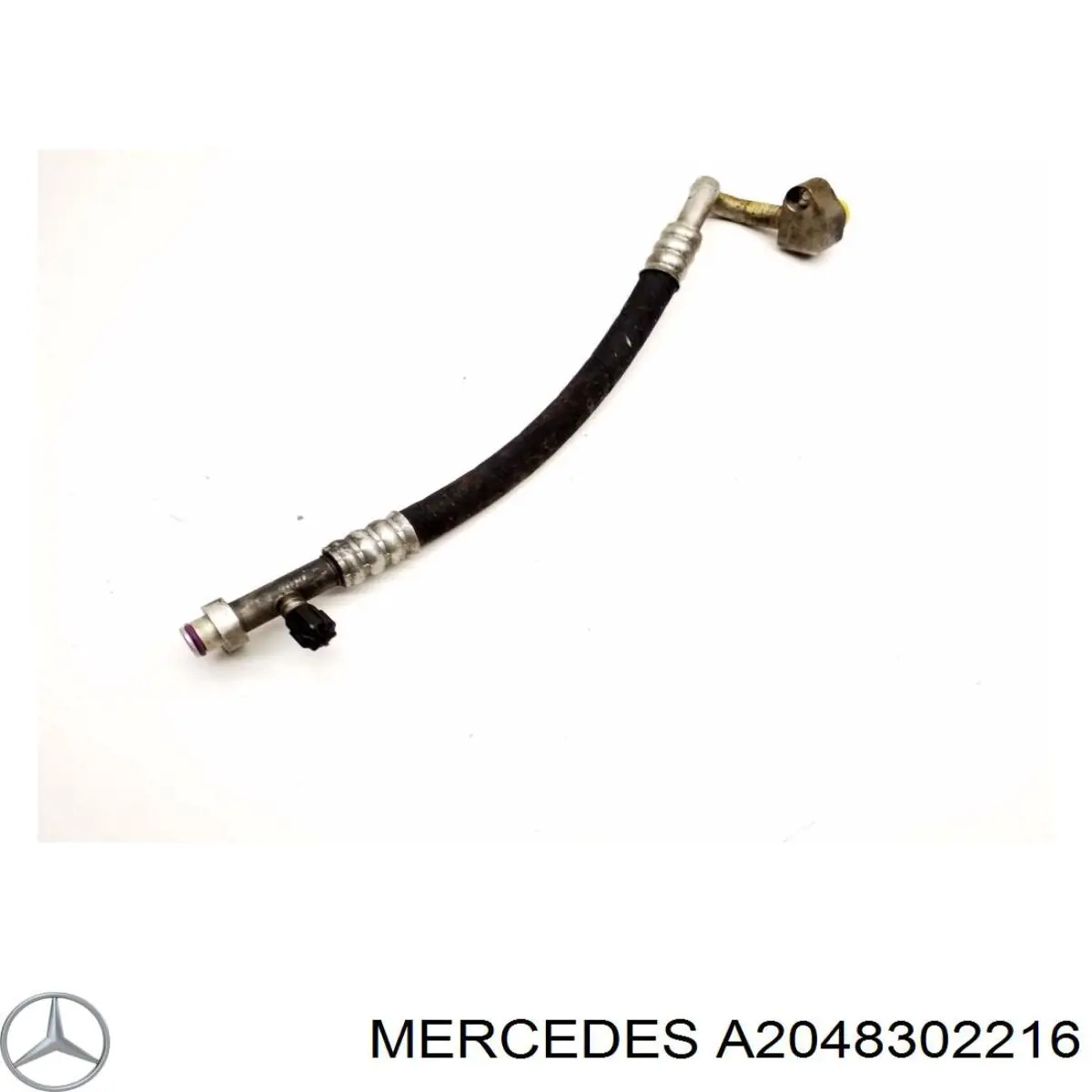 Купить 2048302216 Mercedes Шланг кондиционера, от испарителя к компрессору