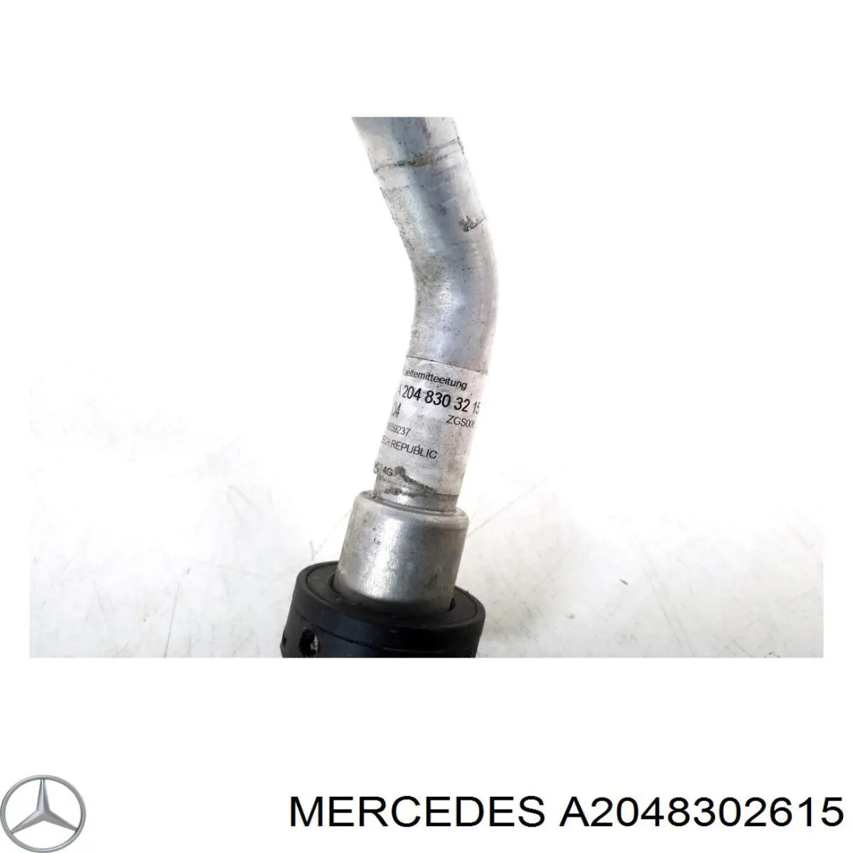 Шланг кондиционера, от испарителя к компрессору Mercedes A2048302615 цена, от 72.59 USD