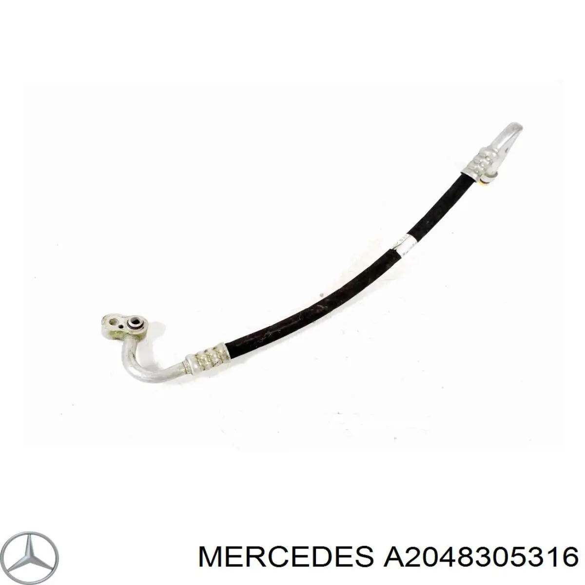 Шланг кондиционера, от радиатора к испарителю Mercedes 2128302500
