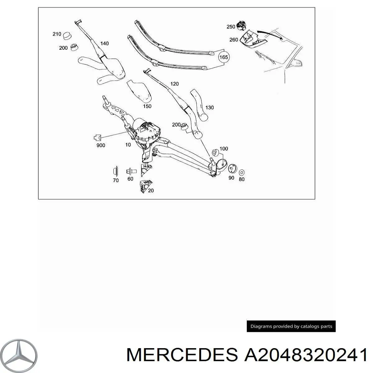 A2048320241 Mercedes 