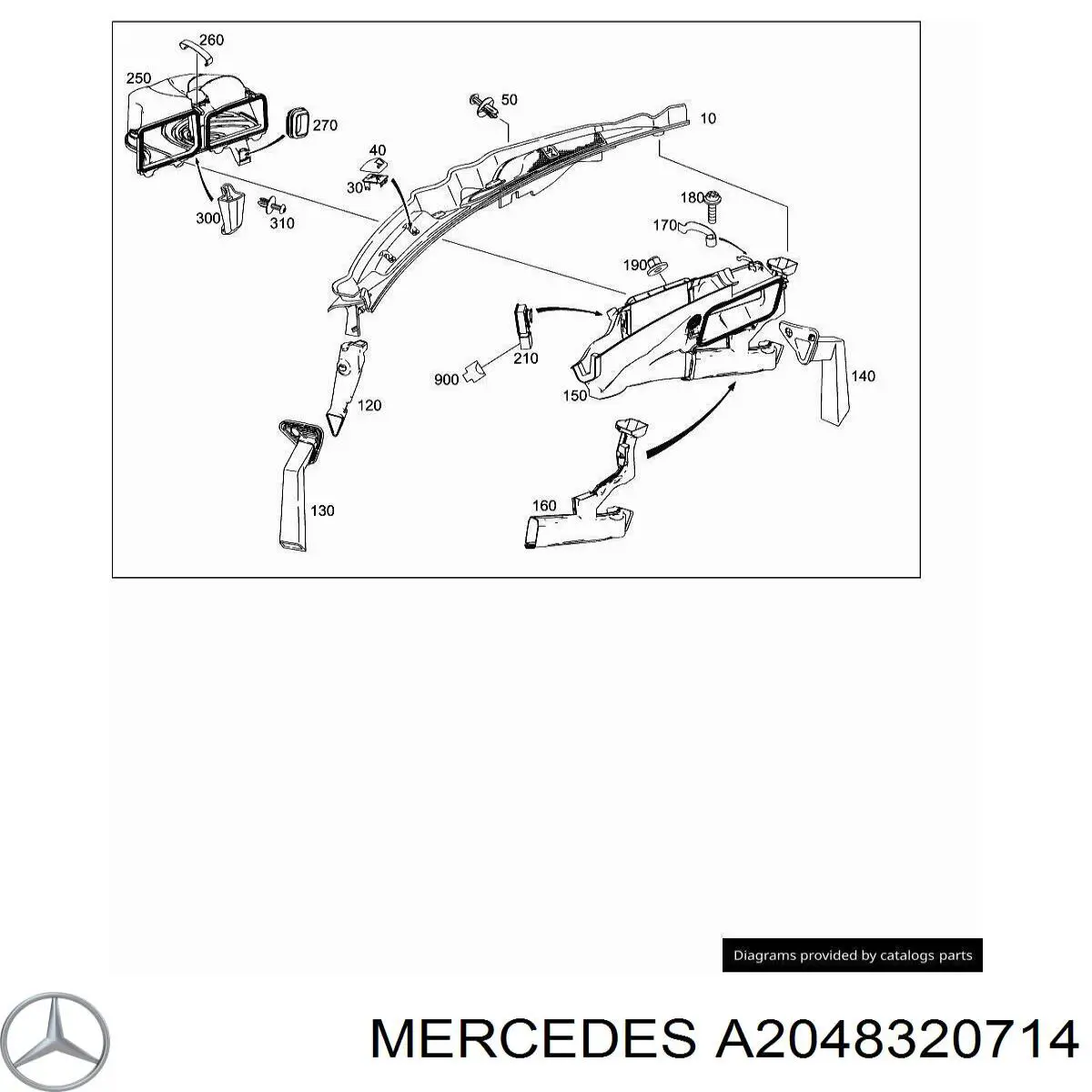  A2048320714 Mercedes