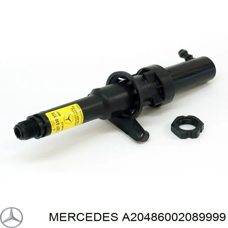 Заглушка ПТФ бампера переднего правая на Mercedes GLK-Class (X204)