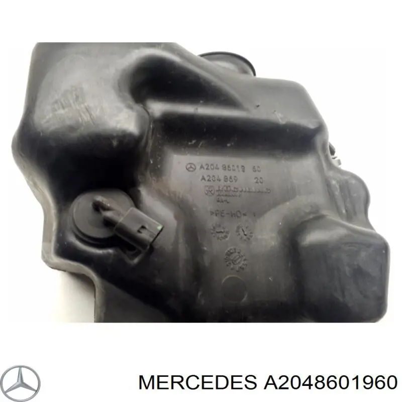 Tanque de fluido para lavador de vidro para Mercedes C  W204