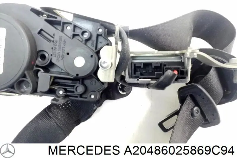 Купить A20486025869C94 Mercedes Левый ремень безопасности