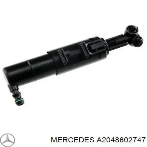 Injetor de fluido para lavador da luz dianteira esquerda para Mercedes C (W204)