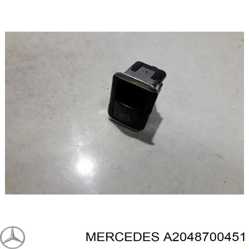 A2048700451 Mercedes Кнопки переднего левого стекло подъёмника