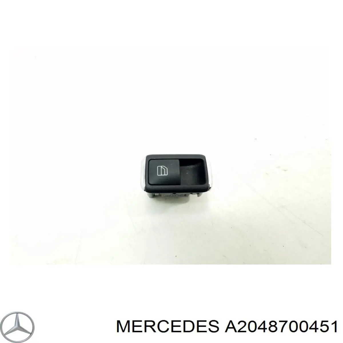 Кнопочный блок управления стеклоподъемником передний левый A2048700451 Mercedes