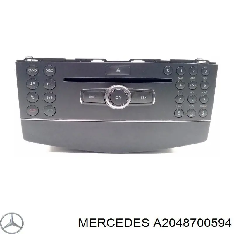 A2048709889 Mercedes Радиоприемник