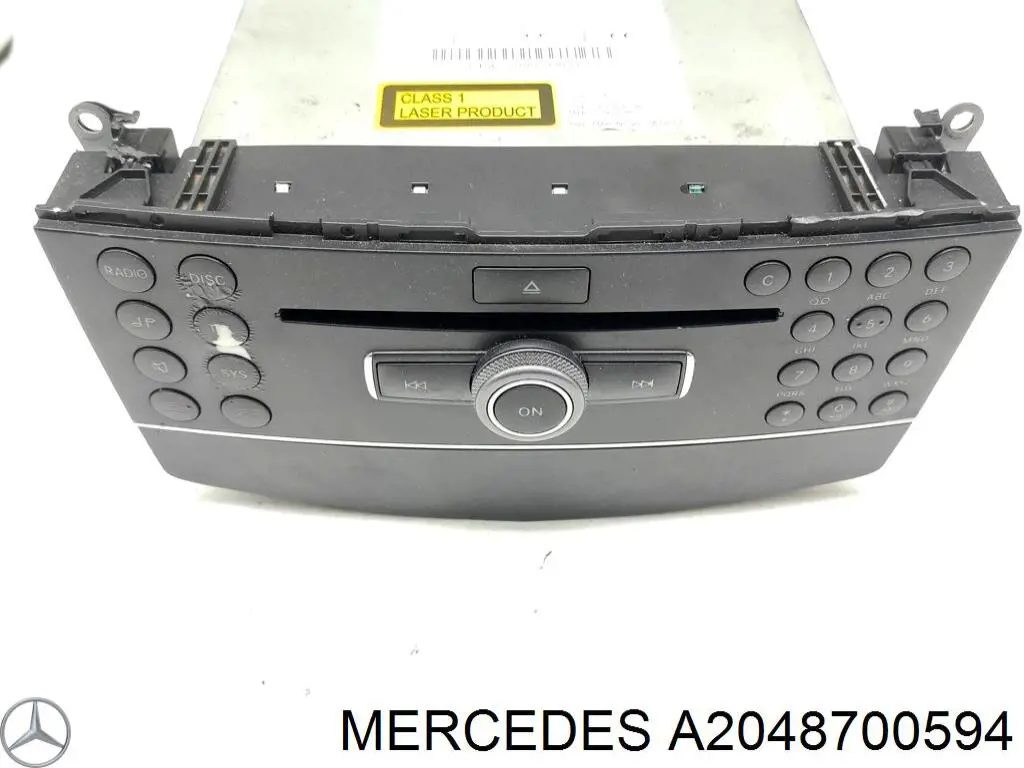 Купить A2048709889 Mercedes Заводская магнитола