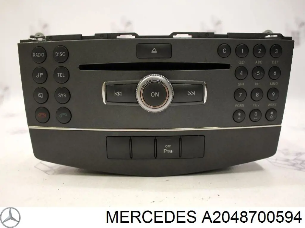 Магнитола (радио AM/FM) Mercedes A2048709889 цена, от 38.22 USD