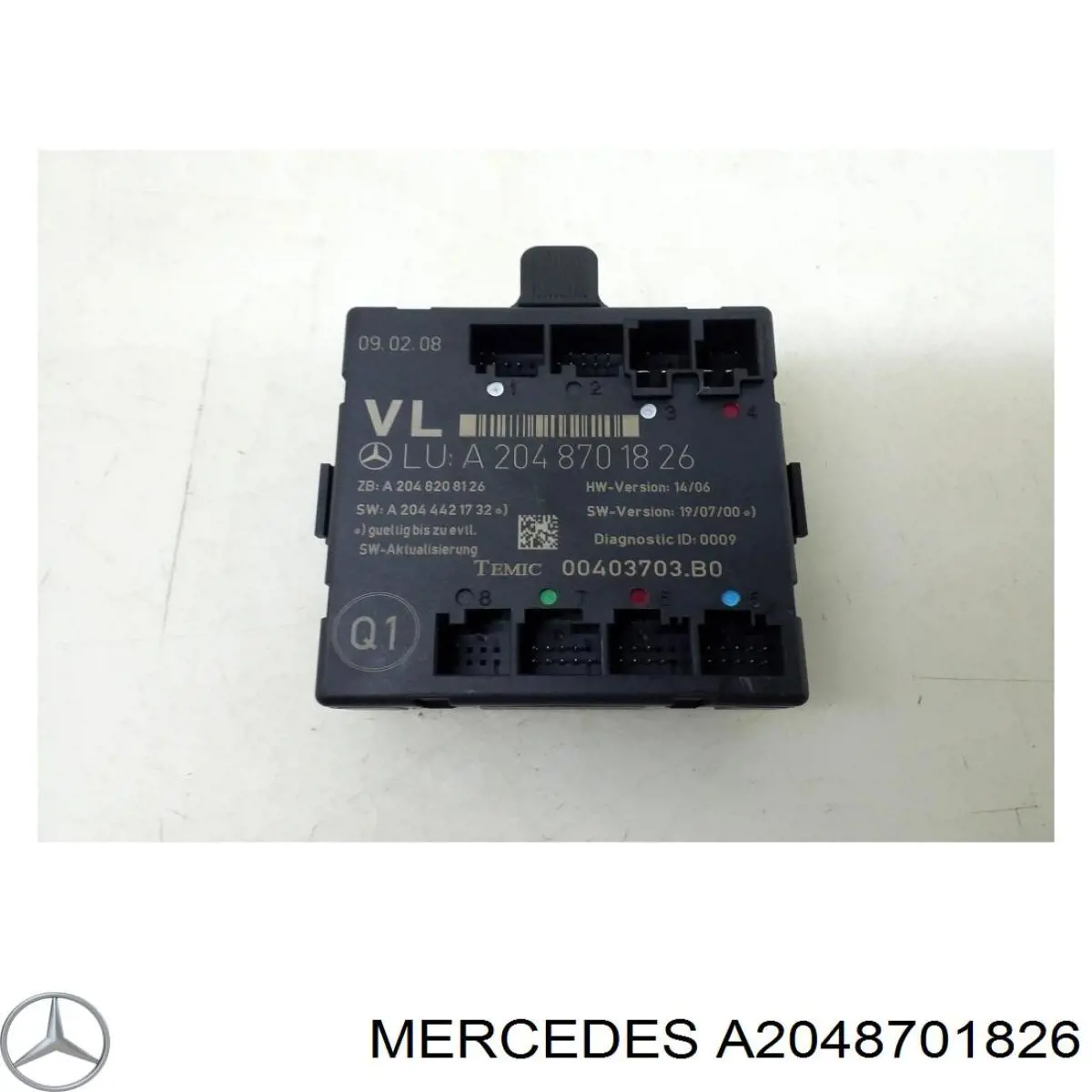 2128203485 Mercedes Блок комфорта передней двери