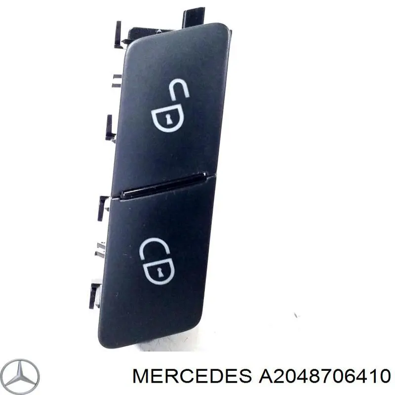 Botão de bloqueio de portas para Mercedes G (W463)