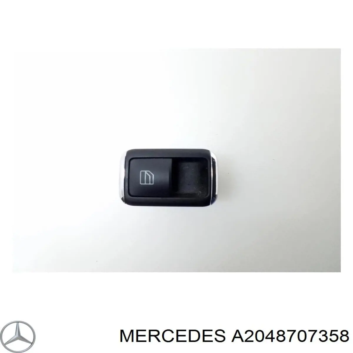 Кнопочный блок управления стеклоподъемником передний правый A2048707358 Mercedes