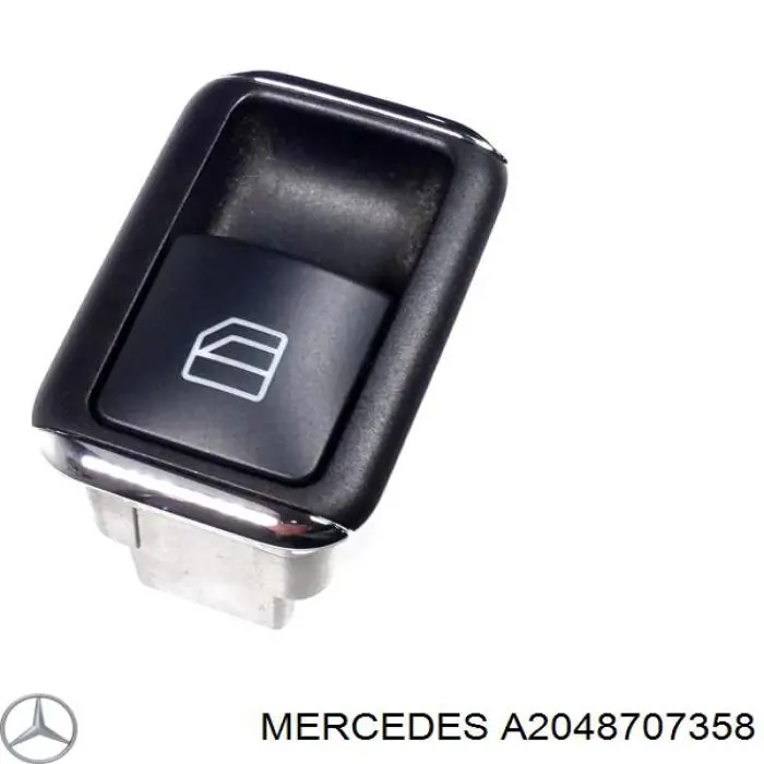A2048707358 Mercedes Кнопки переднего правого стекло подъёмника