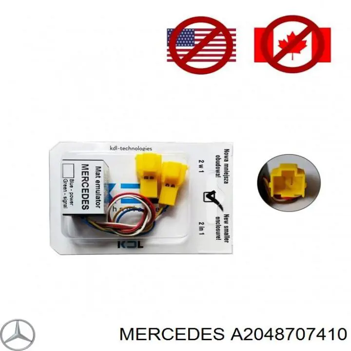 A2048707410 Mercedes 