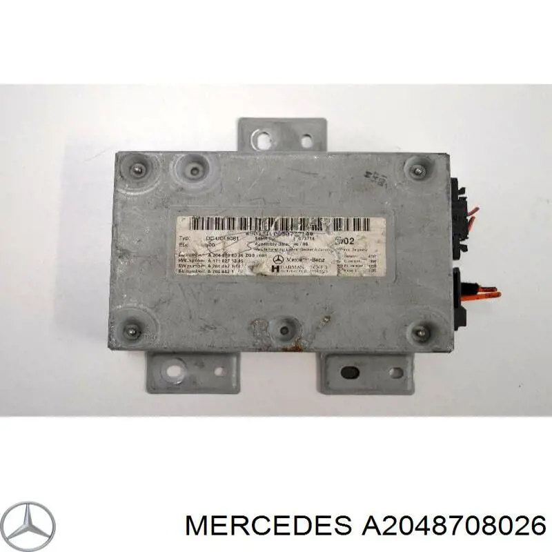 Блок управления мультимедийный на Mercedes E (S211)