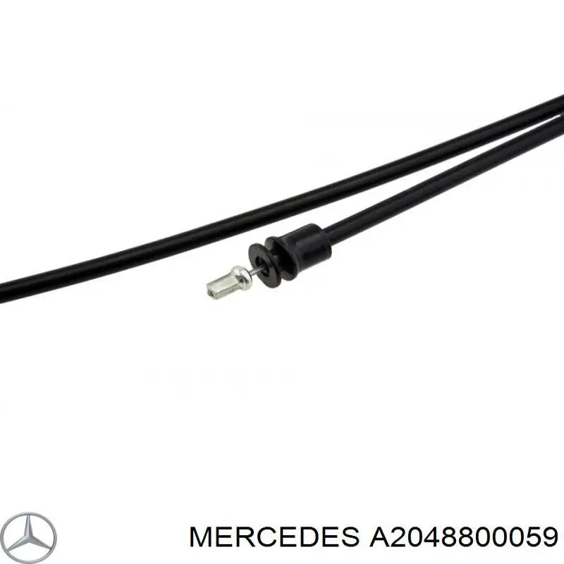 Cabo dianteiro de abertura da capota para Mercedes C (W204)