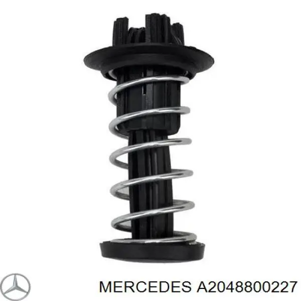 204880022764 Mercedes pára-choque (grade de proteção da capota)