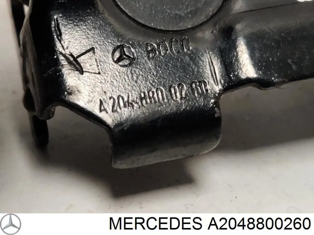 Fecho da capota A2048800260 Mercedes