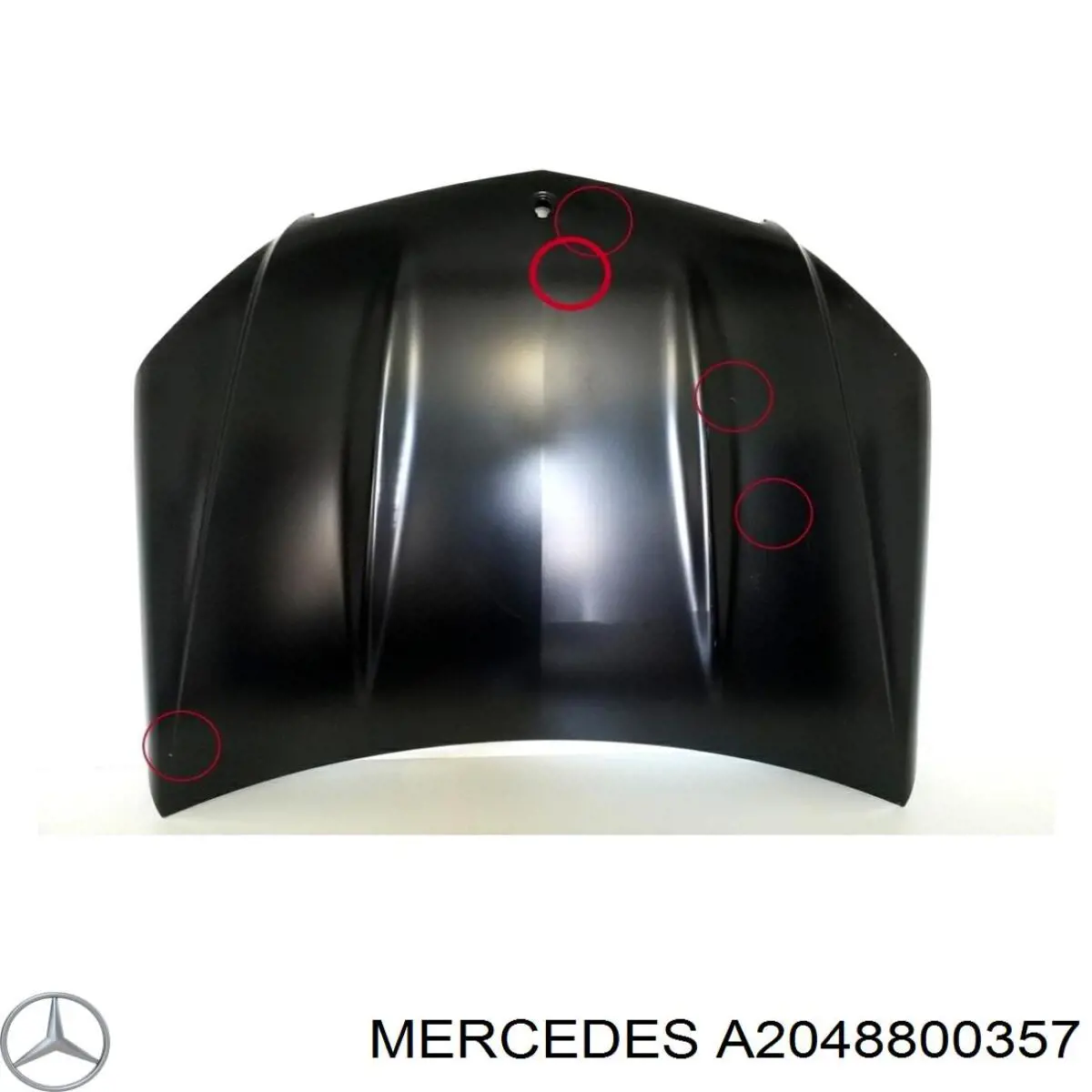 2048800357 Mercedes капот