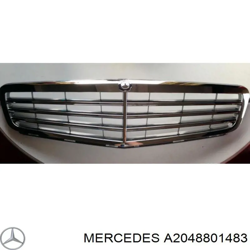 A2048801483 Mercedes Решетка радиатора