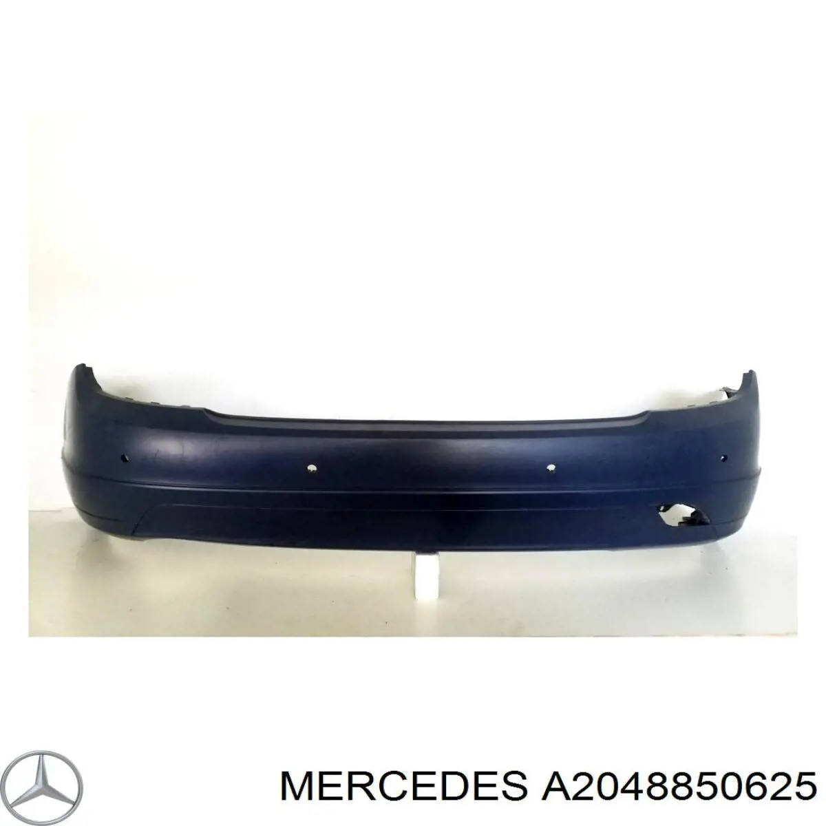 A2048850625 Mercedes pára-choque traseiro