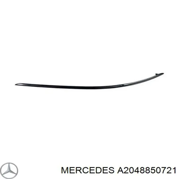 Молдинг бампера переднего левый A2048850721 Mercedes