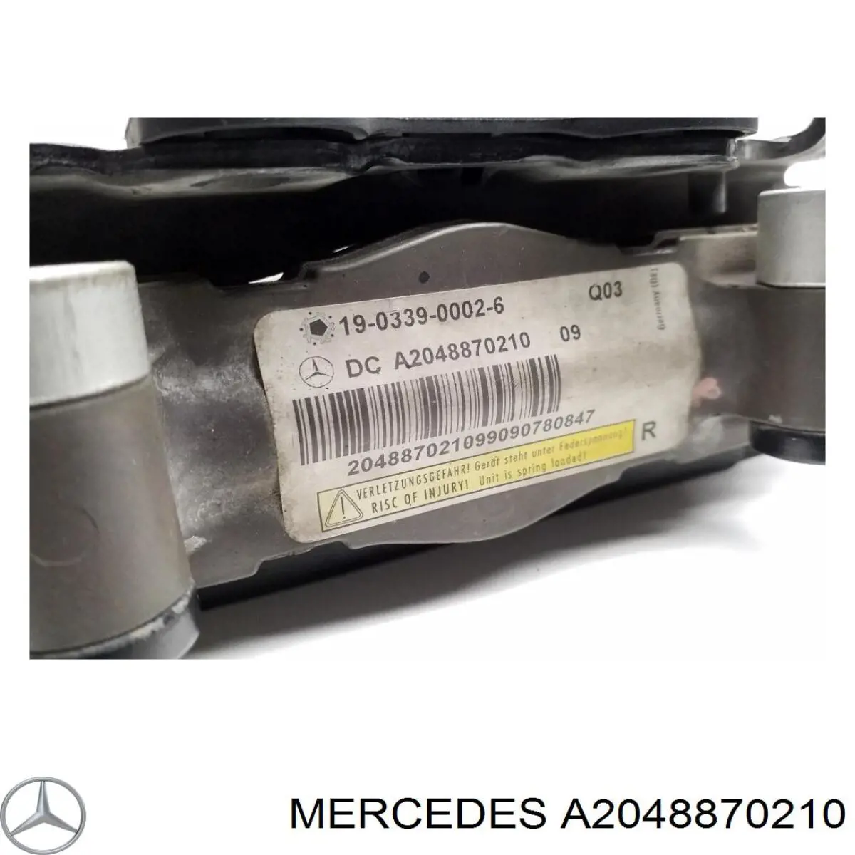 Пиропатрон петли капота Mercedes A2048870210 цена, от 50.68 USD