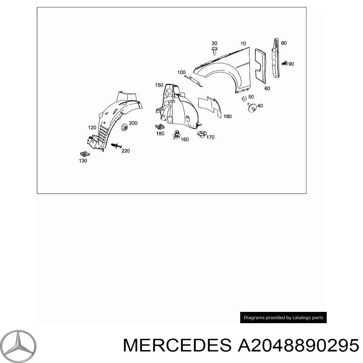 A2048890295 Mercedes 