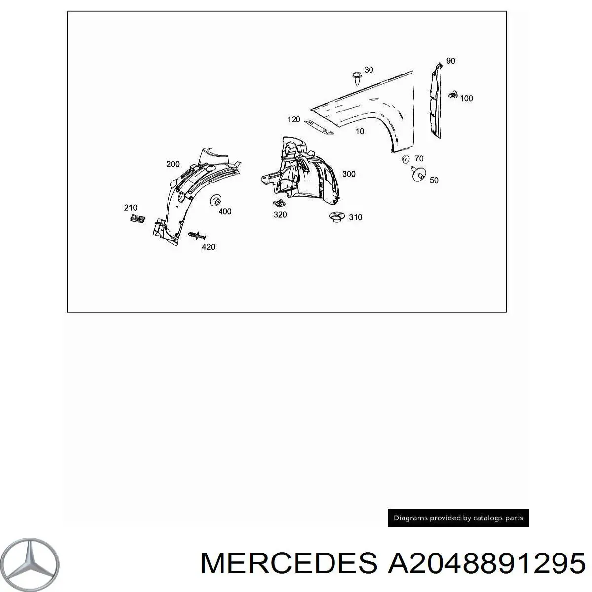 A2048891295 Mercedes 