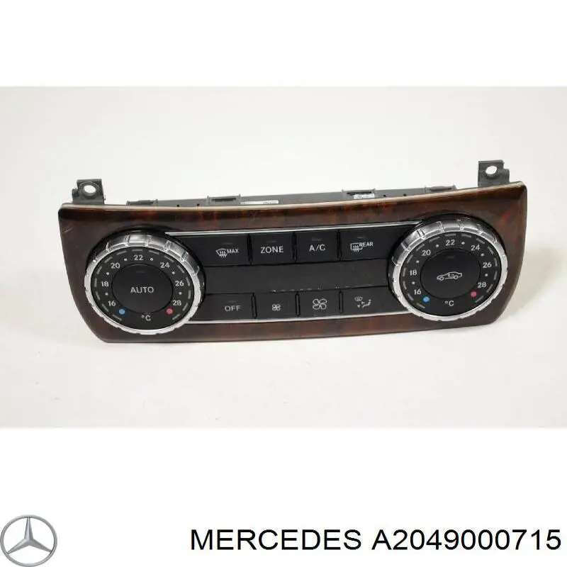 Регулятор вентилятора отопителя Mercedes A2049000715 цена, от 57.01 USD