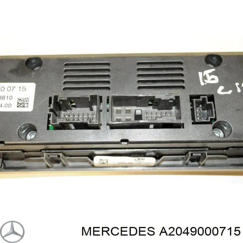 A2049007515 MERCEDES Unidad de control aire acondicionado original y equivalente