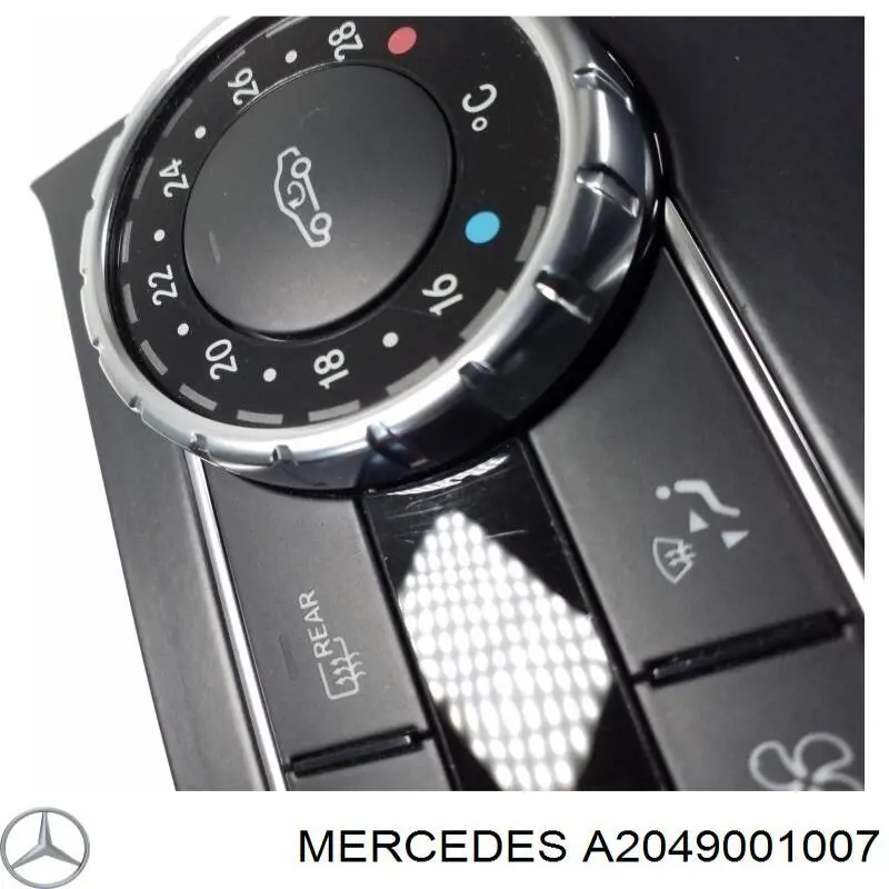 Купить 2049001007 Mercedes Блок управления печкой