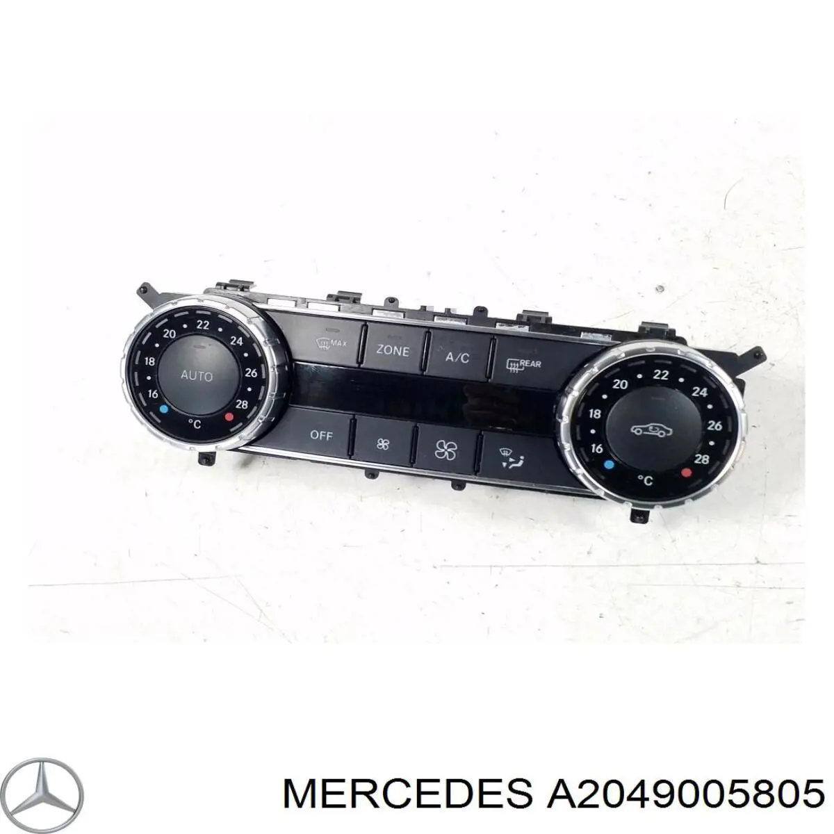 A2049005805 MERCEDES Unidad de control aire acondicionado original y equivalente