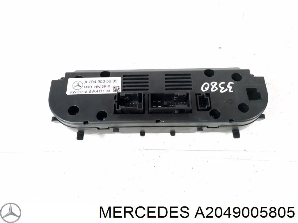 Блок управления кондиционером 2049005805 Mercedes