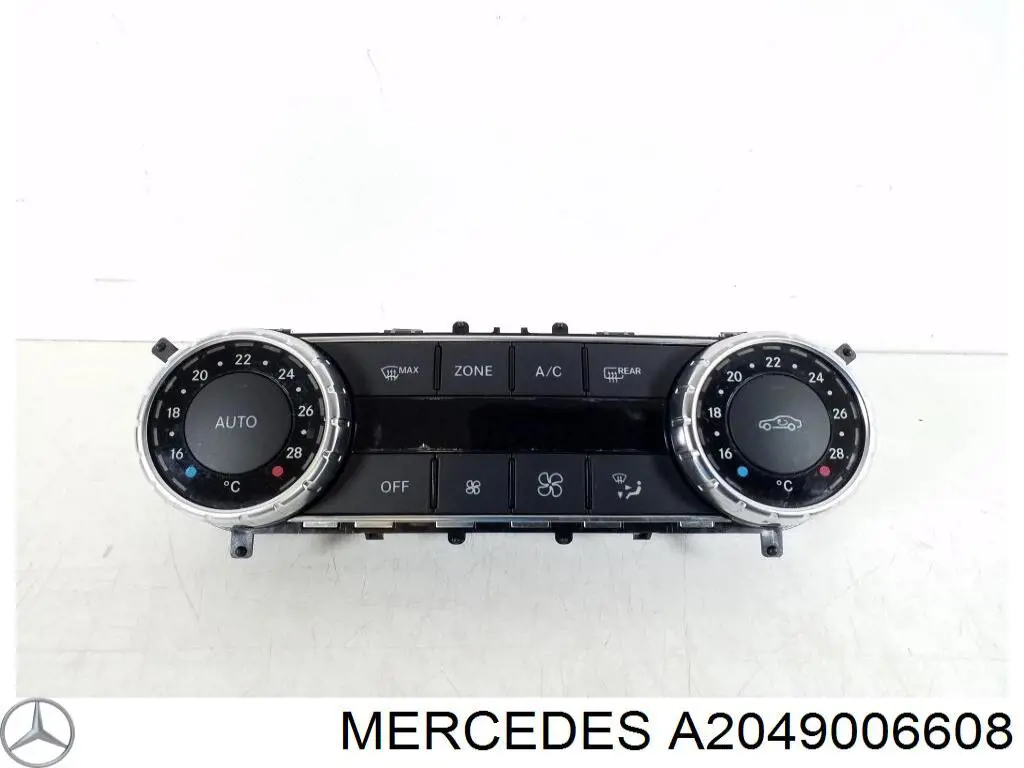 A2049006608 MERCEDES Unidad de control aire acondicionado original y equivalente