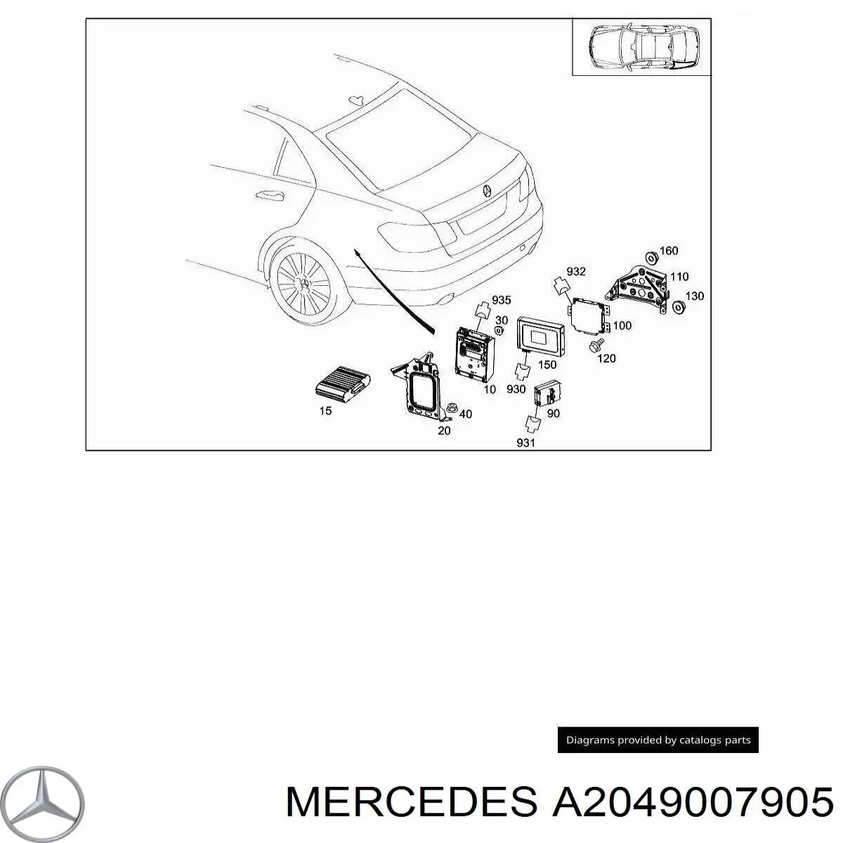  A204900790506 Mercedes