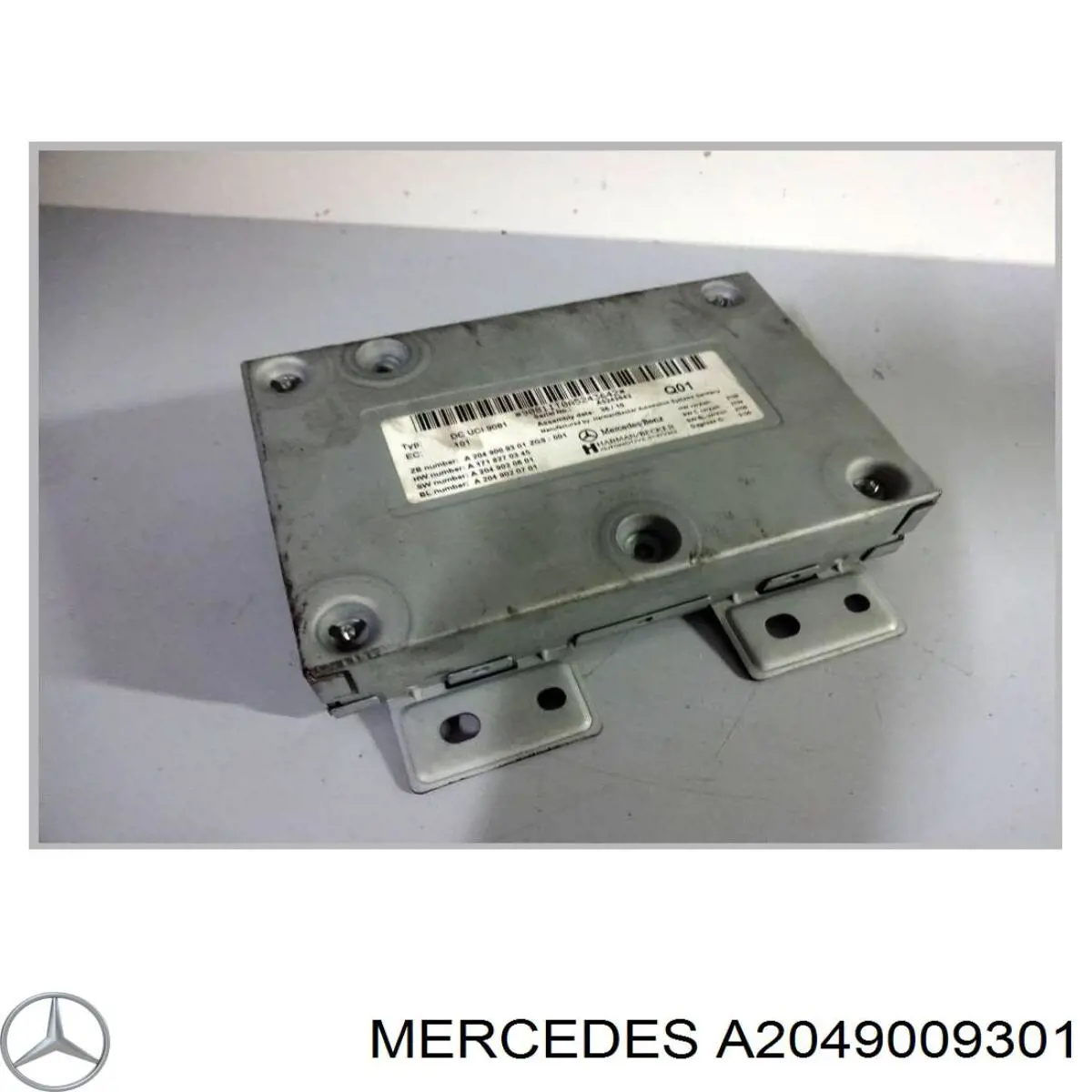 A2049009301 Mercedes Блок управления мультимедийный
