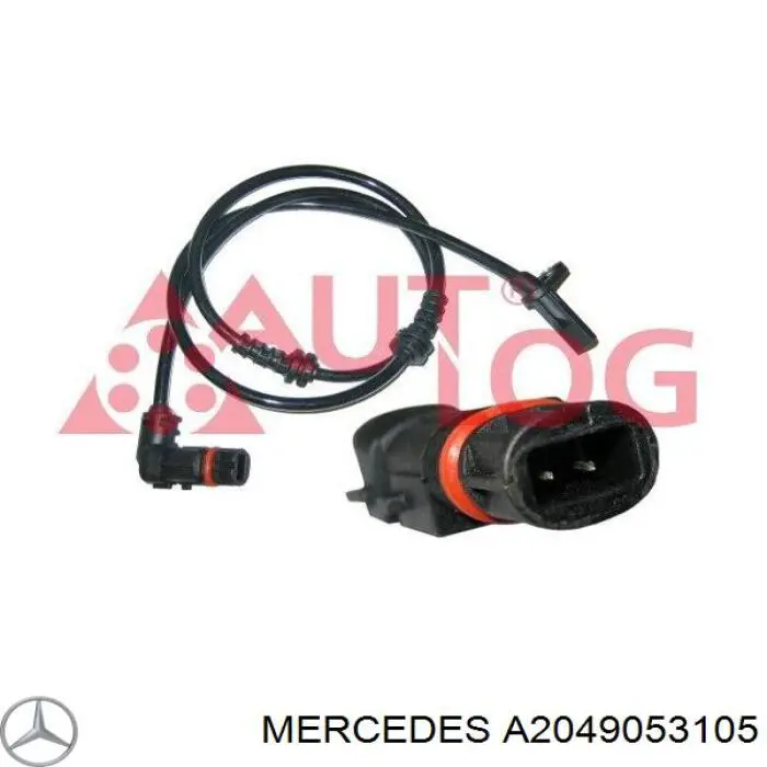 Купить A2049053105 Mercedes Датчик АБС (ABS) передний