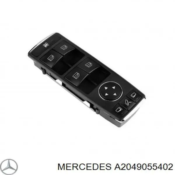 A2049055402 Mercedes кнопочный блок управления стеклоподъемником передний левый