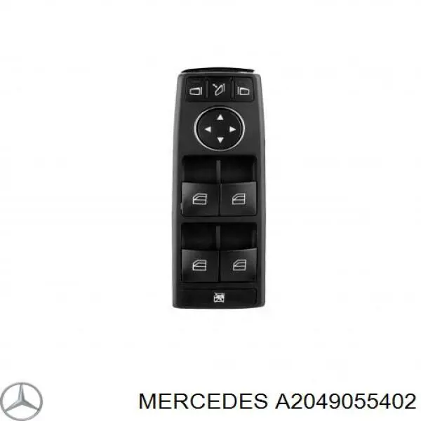A2049053905 Mercedes Кнопки переднего левого стекло подъёмника
