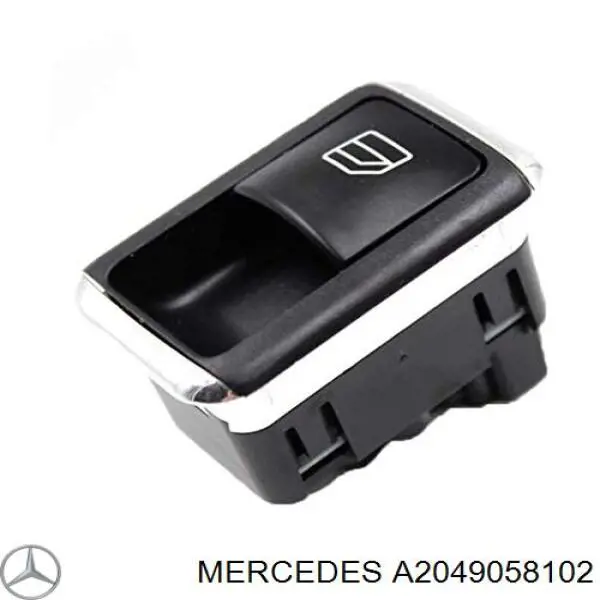 A2049058102 Mercedes кнопка включения мотора стеклоподъемника передняя правая