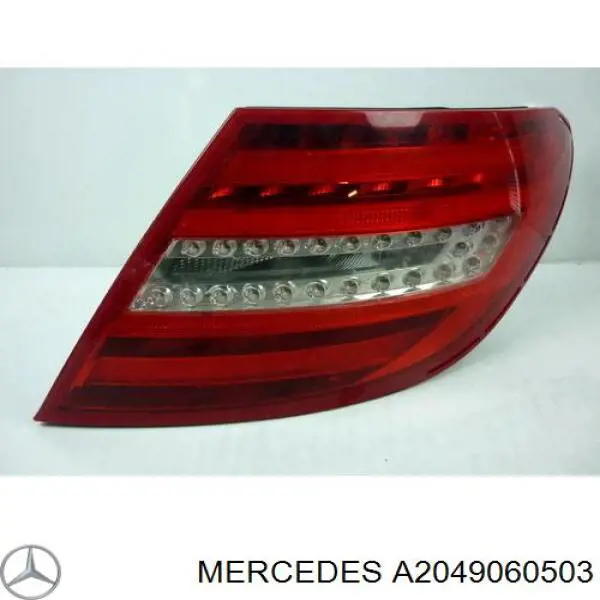 Купить A2049060503 Mercedes Задняя правая фара
