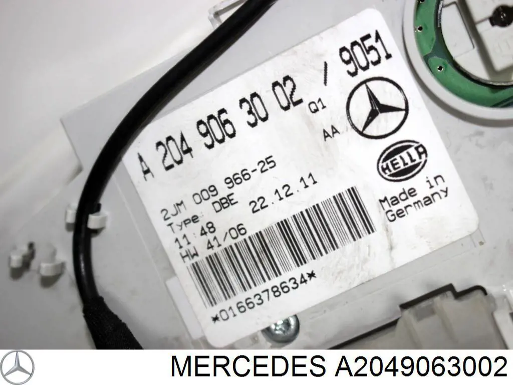 Плафоны внутреннего освещения Mercedes A20490630027E94 цена, от 38.01 USD