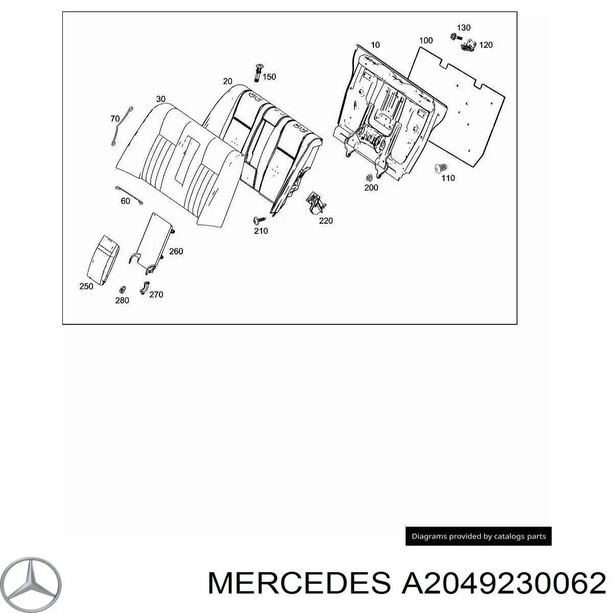  A2049230062 Mercedes