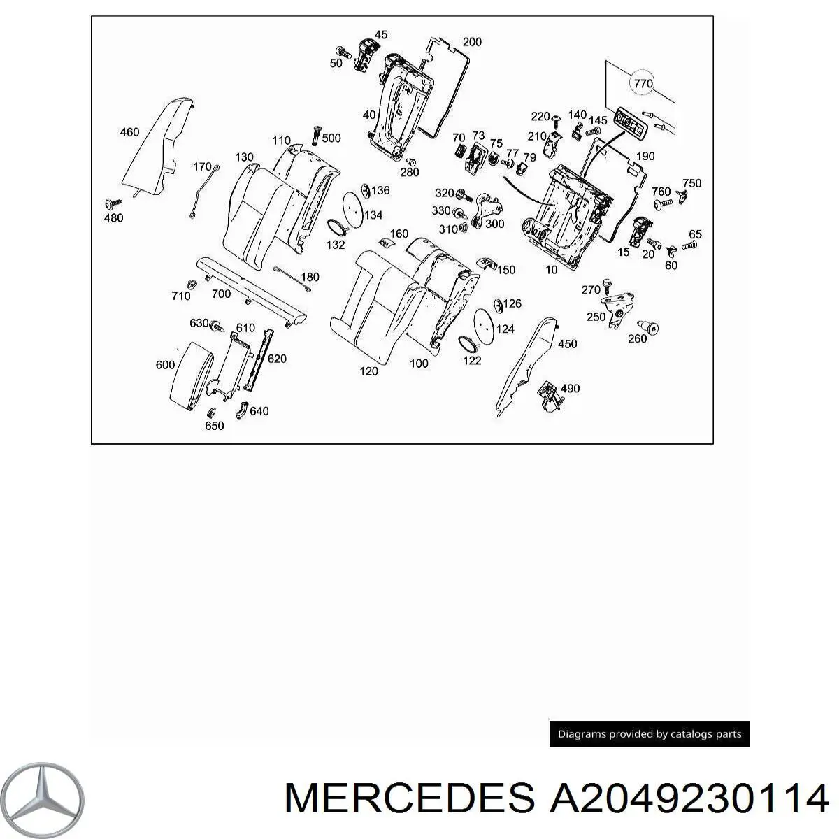 A2049230114 Mercedes 