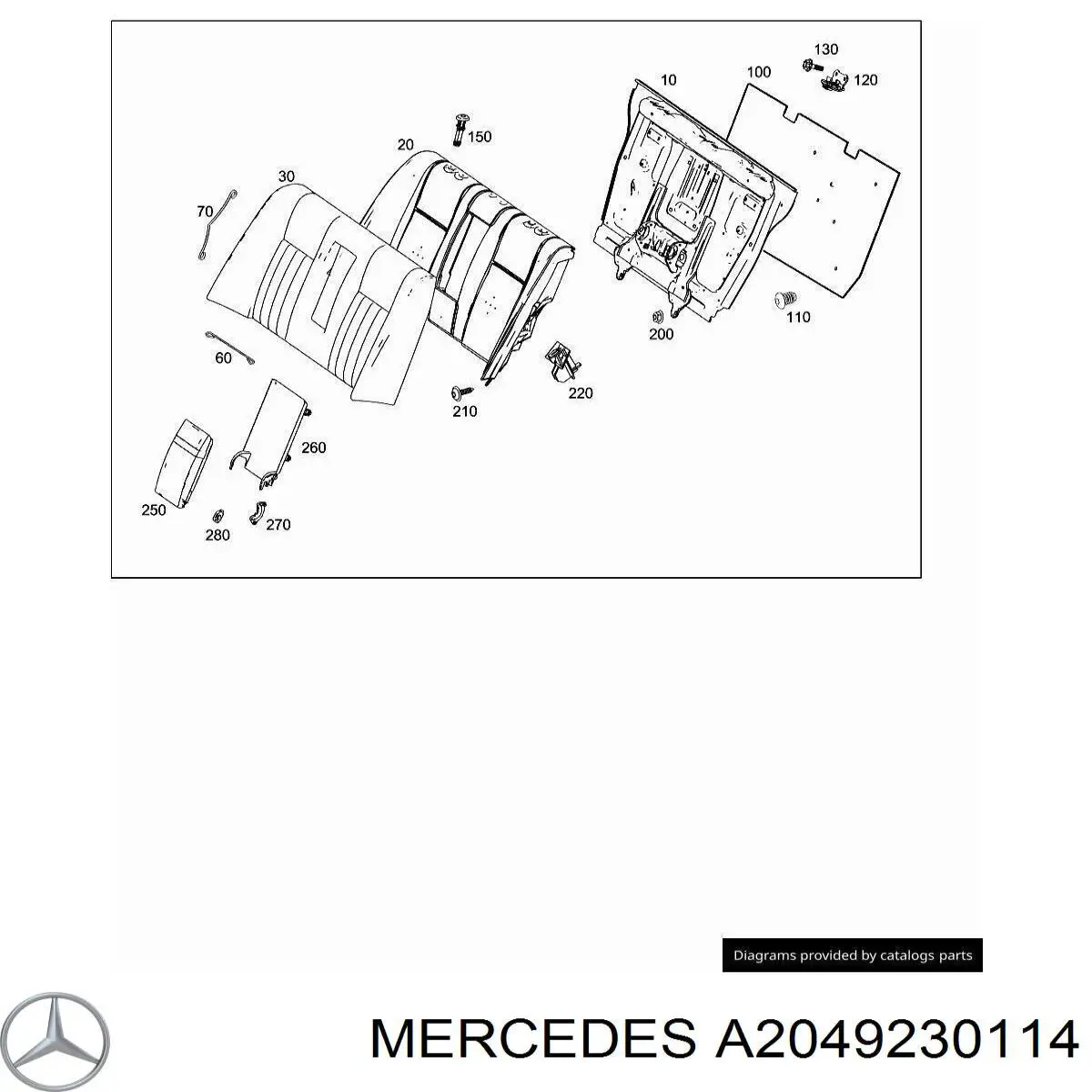  Mercedes A2049230114 цена, от 5.07 USD