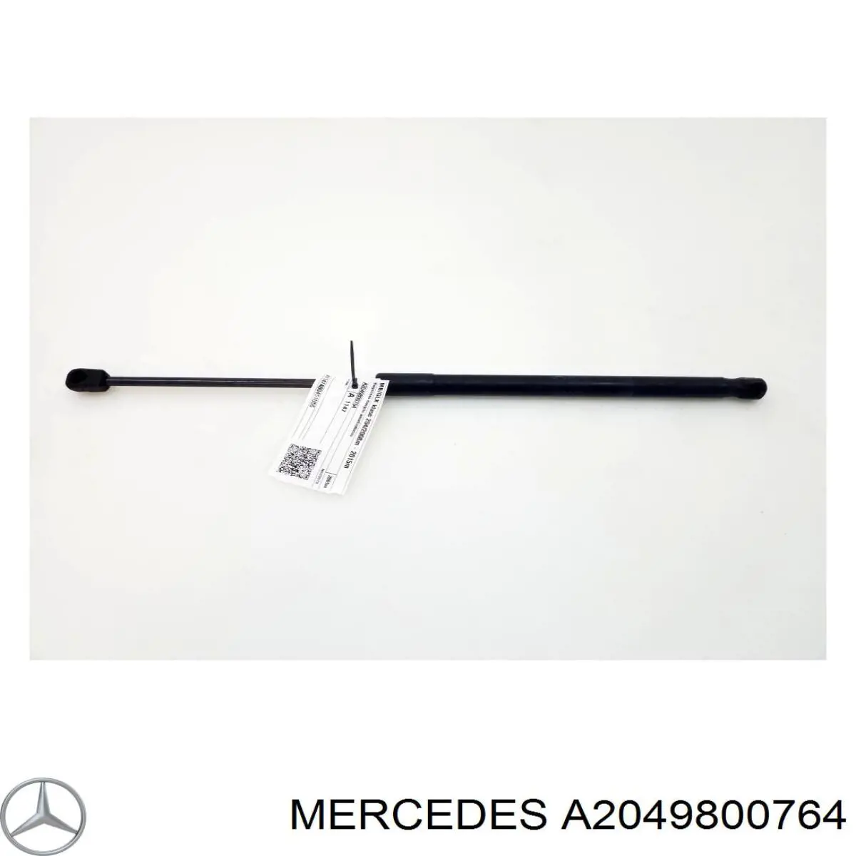 A2049800764 Mercedes amortecedor de tampa de porta-malas (de 3ª/5ª porta traseira)