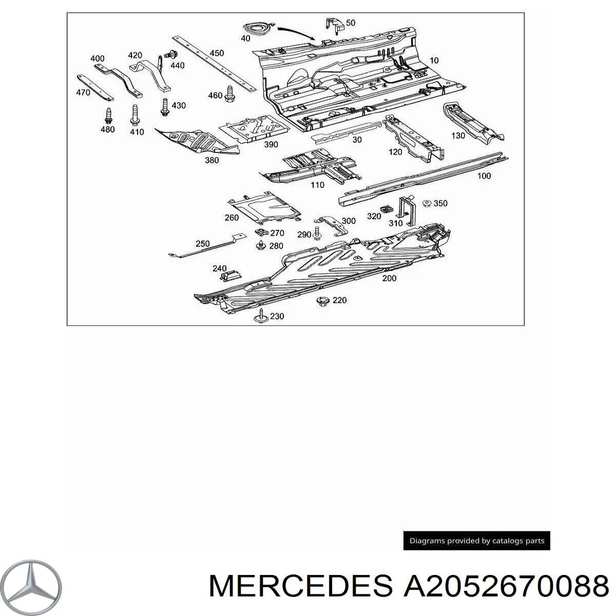 A2052670088 Mercedes 